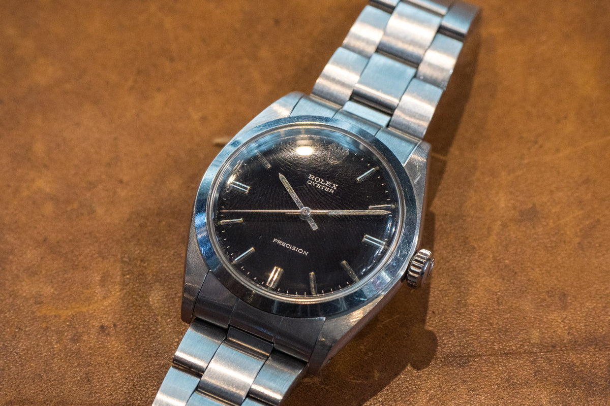 ロレックス オイスター ブラックミラーダイヤル 6426 1968年製