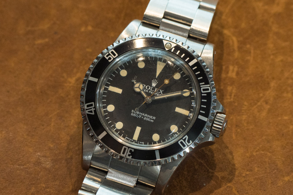 ロレックス サブマリーナ 5513 マキシダイヤル マーク5 1982年製