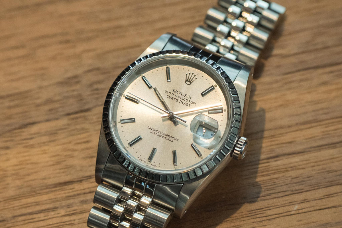 ロレックス デイトジャスト 16220 シルバー ステンレス 1989～1990年製