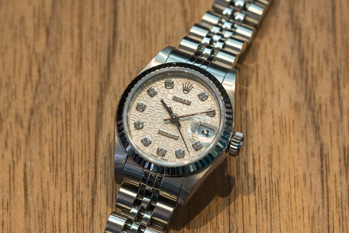 ROLEX ロレックス DATEJUST デイトジャスト 10Pダイヤ 79174G シルバー ROLEX（ロレックス）デイトジャスト 10Pダイヤ