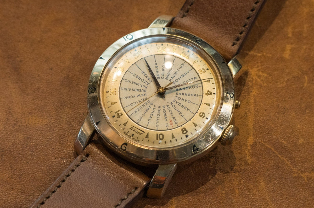 ティソ T-ナビゲーター 自動巻クロノグラフ tissot - ブランド腕時計