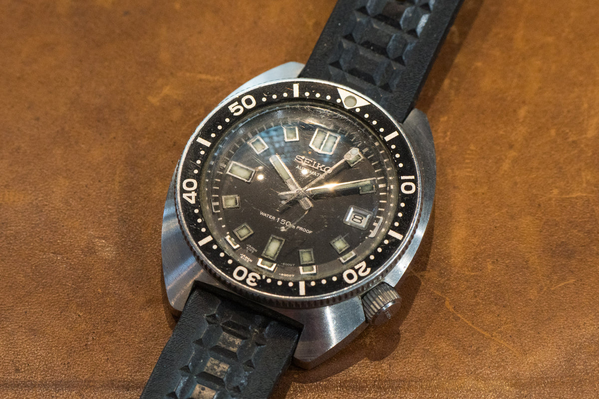 SEIKO セイコー 2ndダイバー前期 6105-8000 1968年製 – 黒船時計古酒店