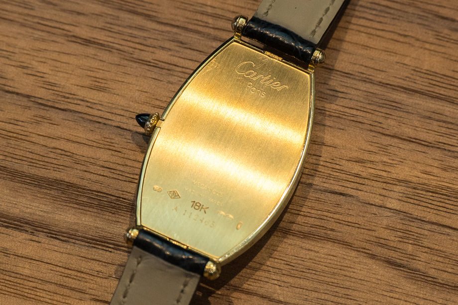 カルティエ トノー PARIS パリスダイヤル 8379 18KYG金無垢 1980年代