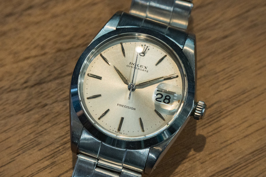 ロレックス オイスターデイト 6694 アルファハンド 1964年製