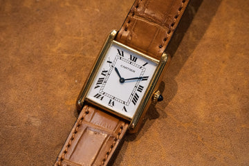 Cartier アナログ時計 ブラウンレザー Cartier 'Must De Cartier' 21 – Analog:Shift