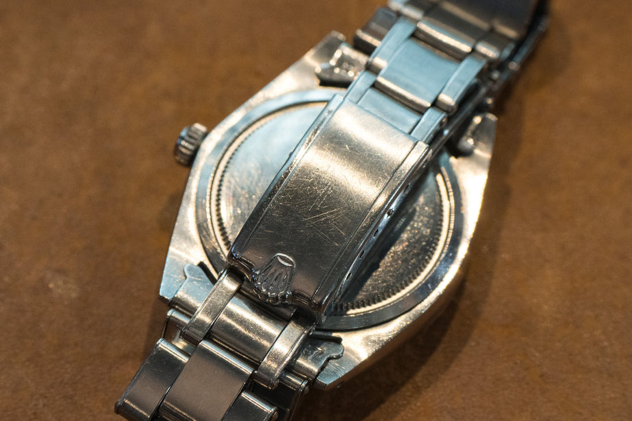 ロレックス オイスターデイト 6694 トロピカルダイヤル 1964年製