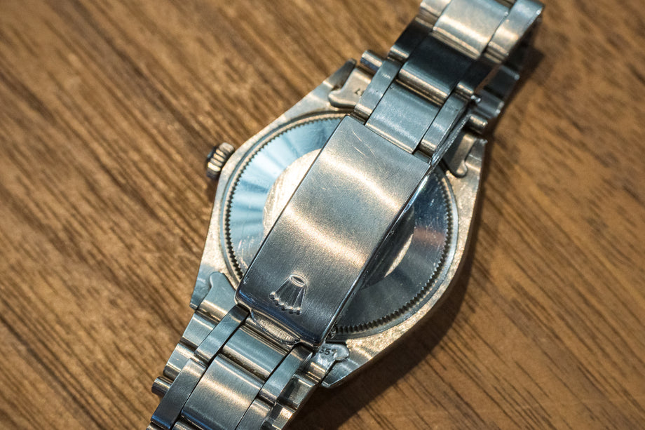 ロレックス オイスターパーペチュアル 1002 グレーダイヤル 1969年製