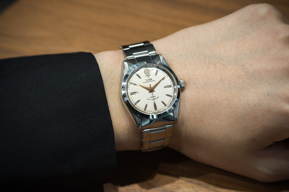 TUDOR チュードル オイスタープリンス ref.7964 自動巻き チュードル オイスタープリンス Ref.7964 デカバラ 純正尾錠