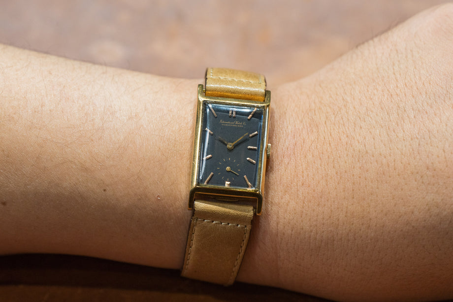 IWC アイダブリュシー Cal.87 18KYG金無垢 1940年代 – 黒船時計