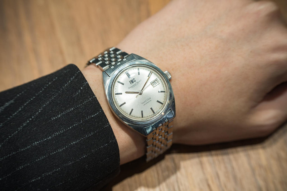 IWC ヨットクラブ R811A ゲイフレアー社製ブレス Cal.8541 1970年代製