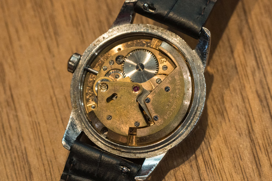 オメガ シーマスター 2757-3 Cal.355 1950年代製 – 黒船時計古酒店