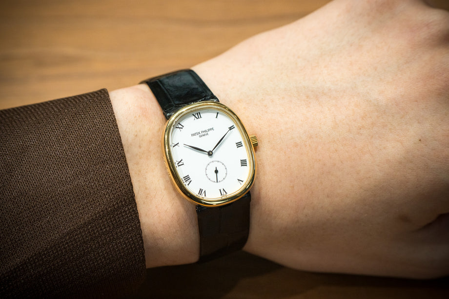 パテックフィリップ　正史 パテックフィリップ ゴールデンエリプス 3978 Cal.215 18KYG金無垢