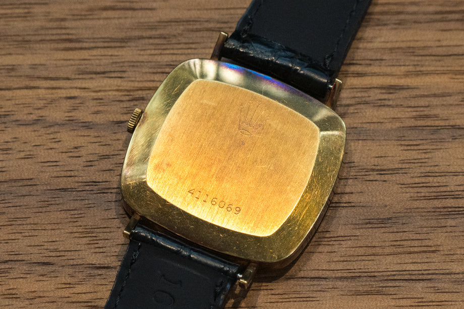 ロレックス チェリーニ 4084 18KYG金無垢 1974年製 – 黒船時計古酒店