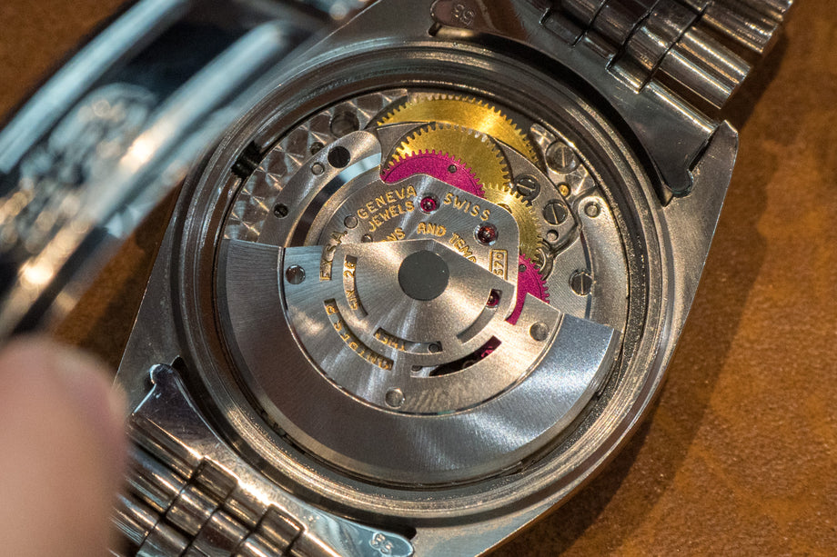 ゆ*う様 ロレックス純正ビンテージ箱　中古品 ロレックス デイトジャスト 1601 ブラックダイヤル 1968年製 – 黒船