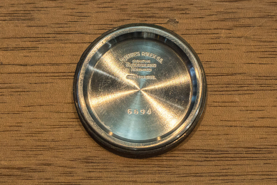 管理番号21756 ロレックス　時計　冊子　オイスター　80年代 1950's ロレックス Ref.6494 オイスターデイト SS Cal.1210