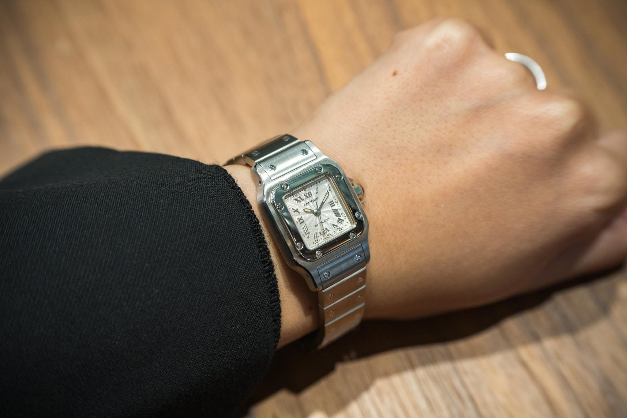 カルティエ サントスガルべ オールステンレス 2423 2000年代製 – 黒船