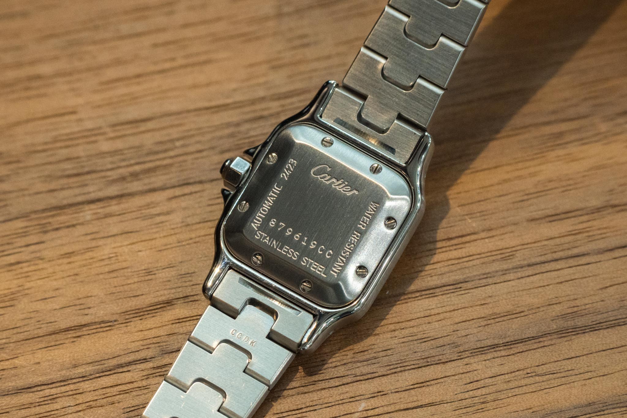 カルティエ Cartier サントス ガルべ 2423 sm 自動巻き Cartier カルティエ サントスガルベSM 腕時計 時計 ステンレススチール