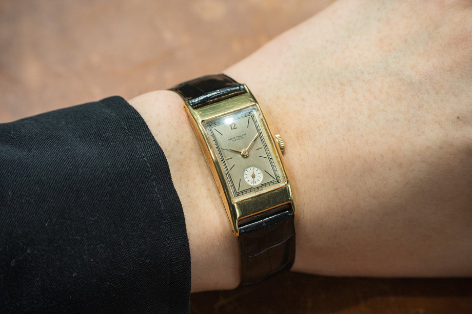 PATEK PHILIPPE 時計ケース ダークブラウン パテックフィリップ ノベルティ(非売品)レザー時計ケース1