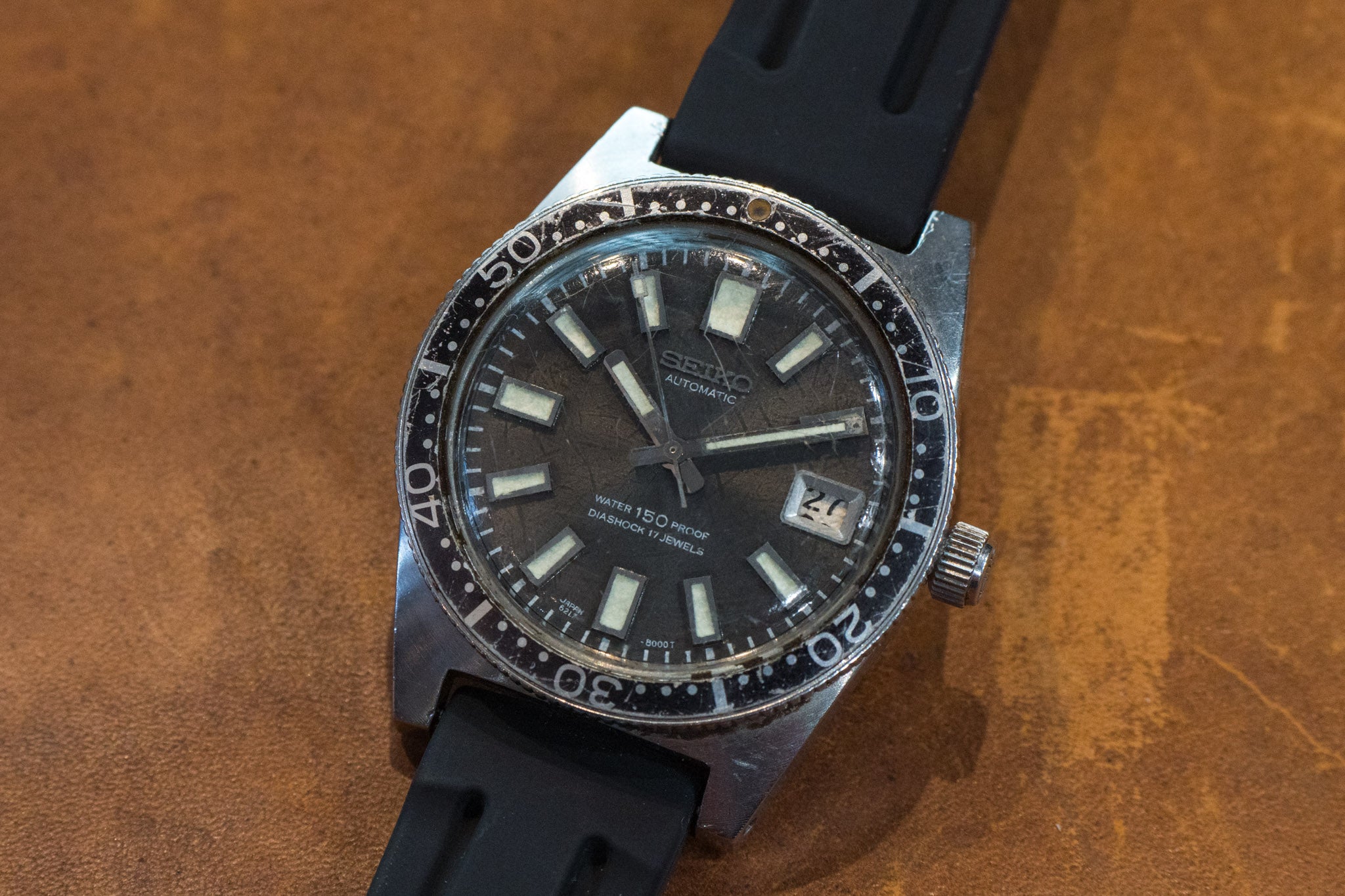 SEIKO セイコー 1stダイバー前期 6217-8000 1965年製 – 黒船時計古酒店