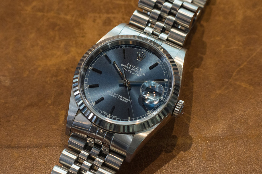 お得限定SALEROLEX(ロレックス) 腕時計 デイトジャスト 16234 メンズ SS×K18WG/20コマ シルバー その他