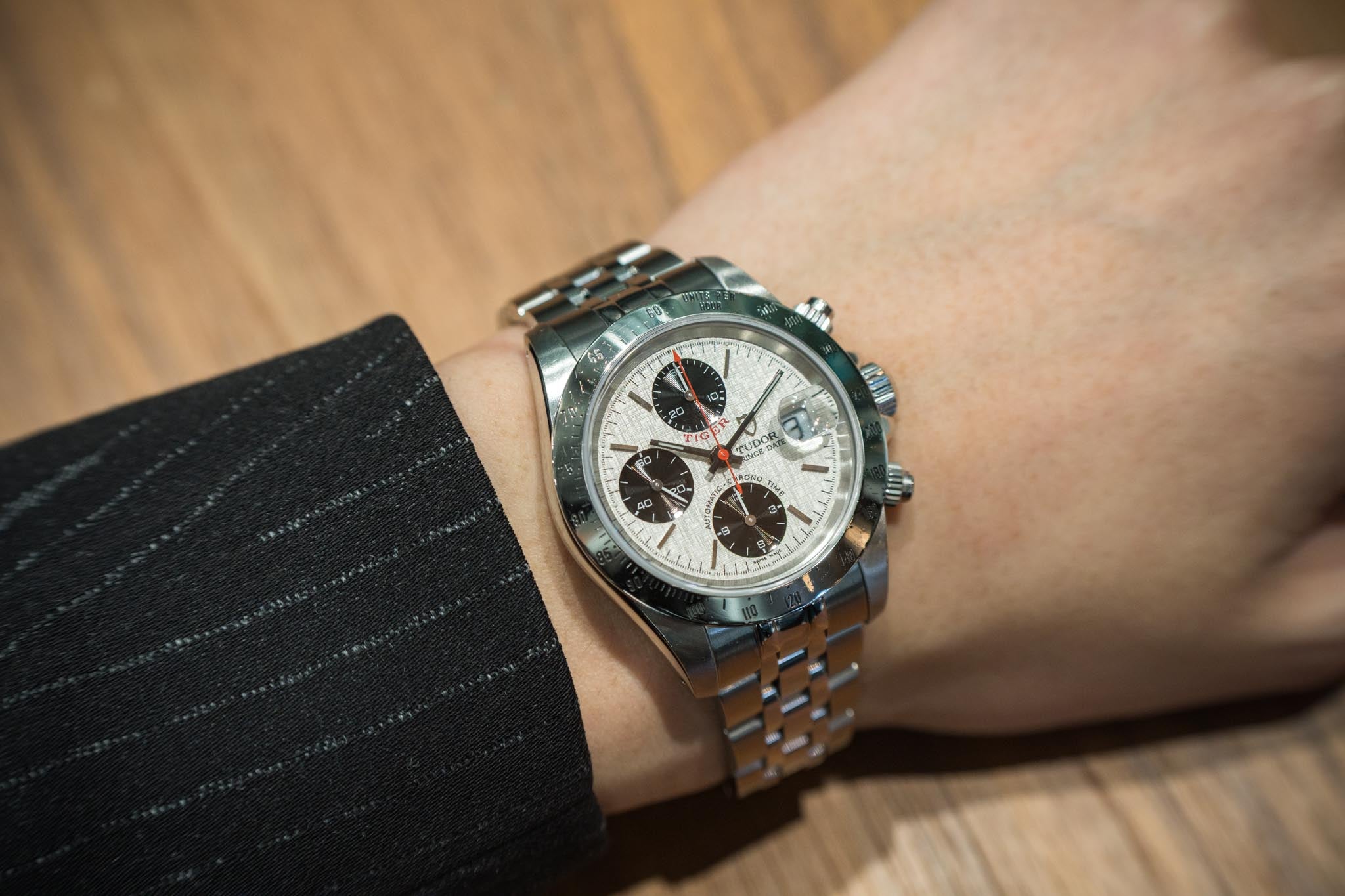 TUDOR チュードル クロノタイム タイガー 79280 リネンダイヤル 2000