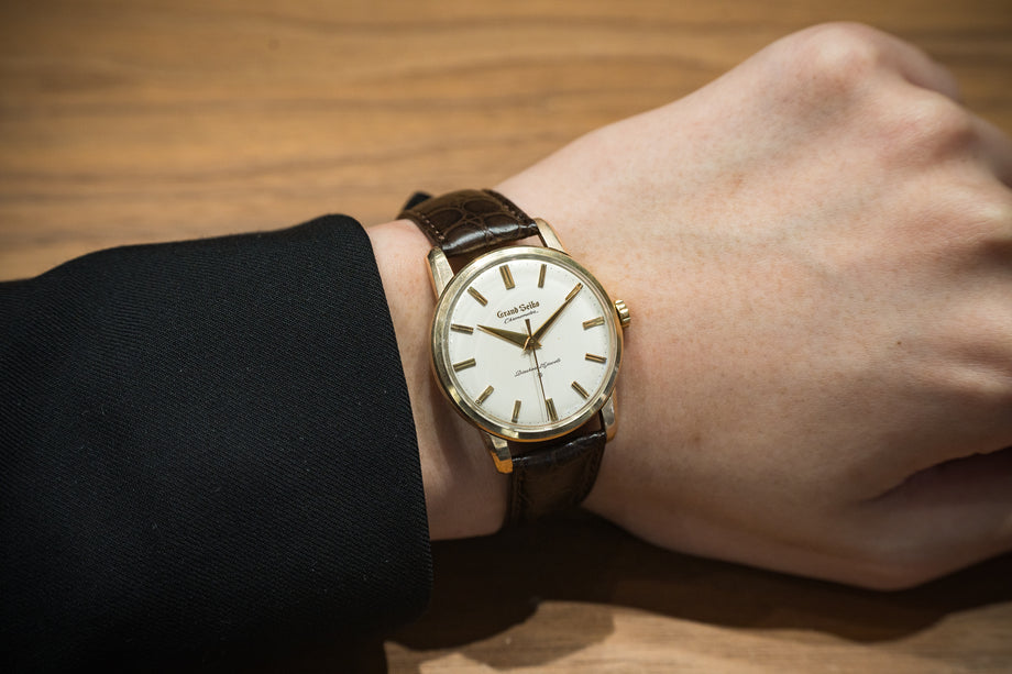 グランドセイコー J14070 1st 浮き文字盤 1962年製 – 黒船時計古酒店