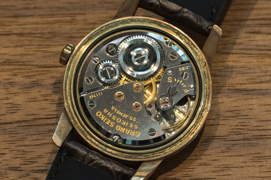 グランドセイコー J14070 1st 浮き文字盤 1962年製 – 黒船時計古酒店