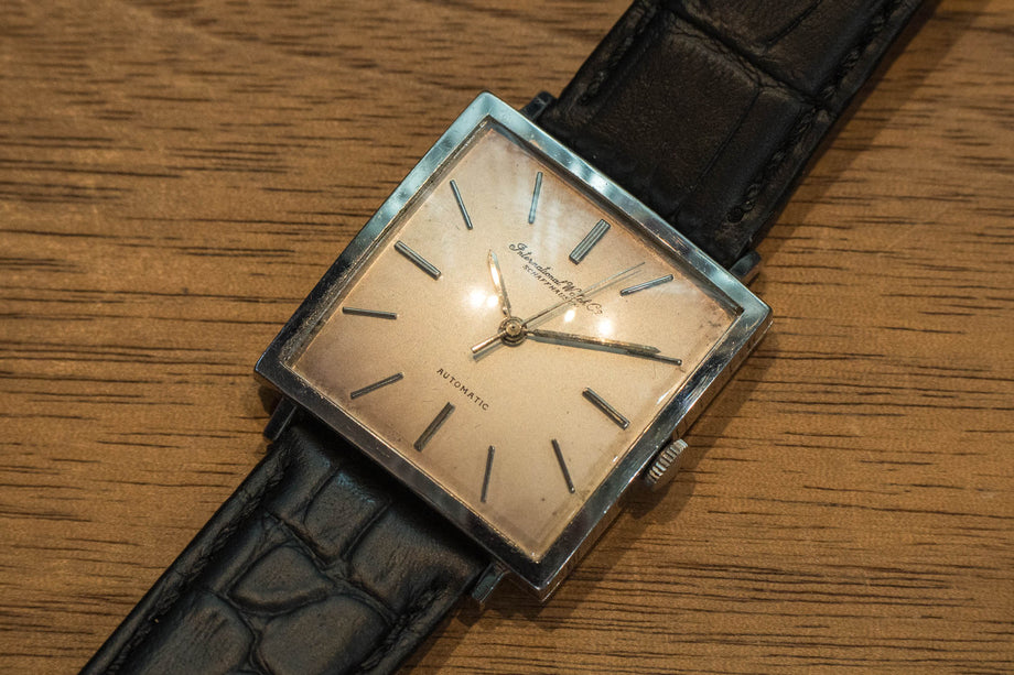 IWC スクエア R1160A Cal.854 1960年代製 – 黒船時計古酒店