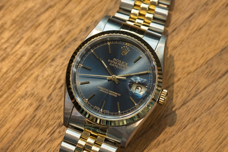 ロレックス　デイトジャスト　16233 コマ 16233 ブラック ROLEX（ロレックス）デイトジャスト 中古 | 東京・大阪