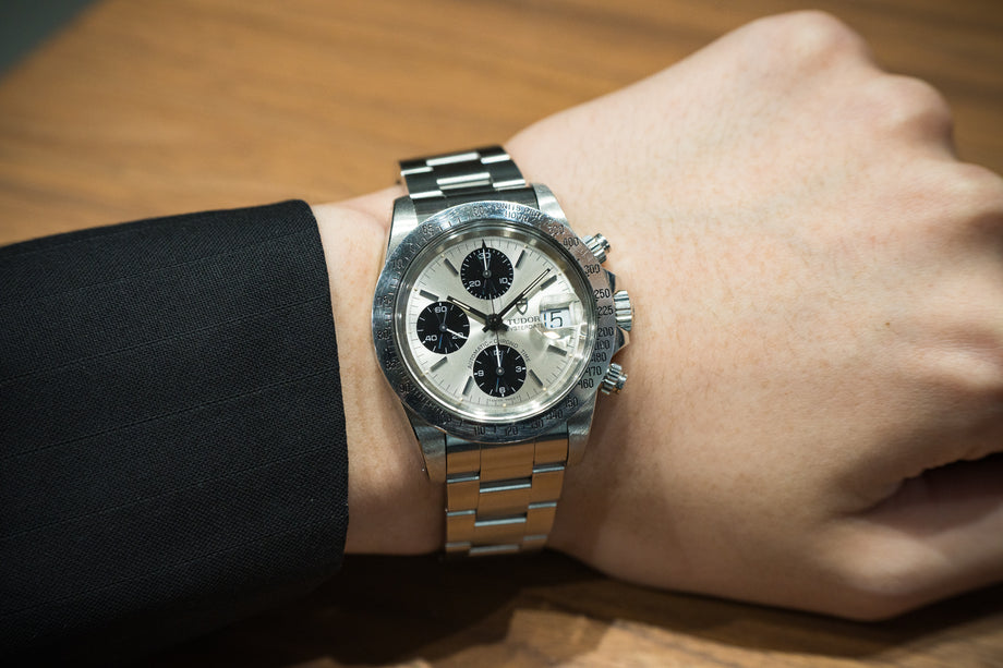 TUDOR チュードル クロノタイム 逆パンダ 79180 Cal.7750 1994年