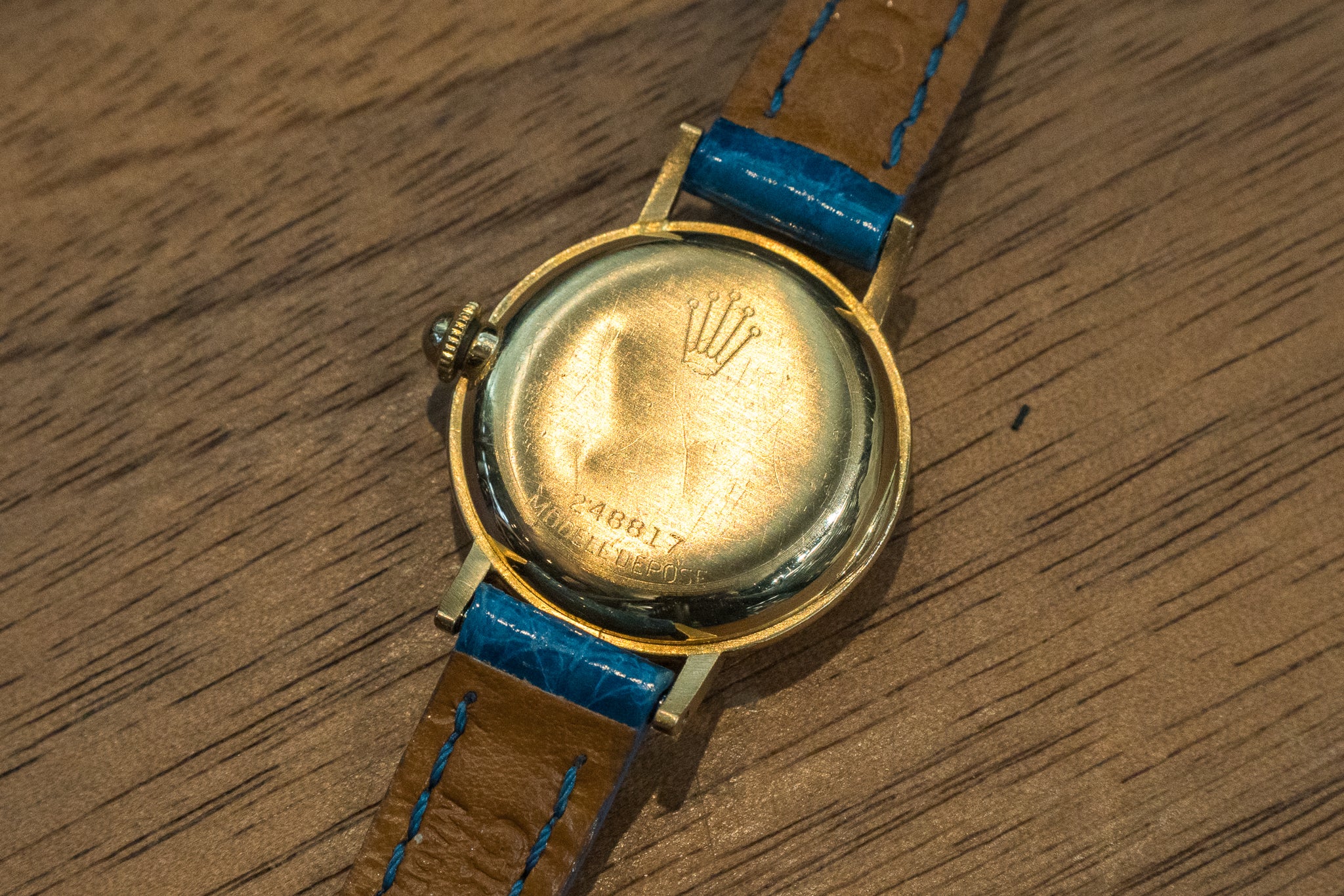 ROLEX ロレックス　金無垢　手巻き　プレシジョン　18K 腕時計　Watch ロレックス プレシジョン 18KYG金無垢 9659 1965年製 – 黒船時計