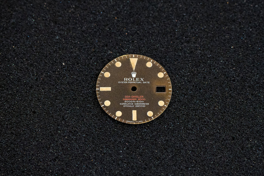 ロレックス シードゥエラー 赤シード MARK2 フルオリジナル保証、ロレックスジャパン修理明細、純正パーツ付き 1665 1969年製 –  黒船時計古酒店