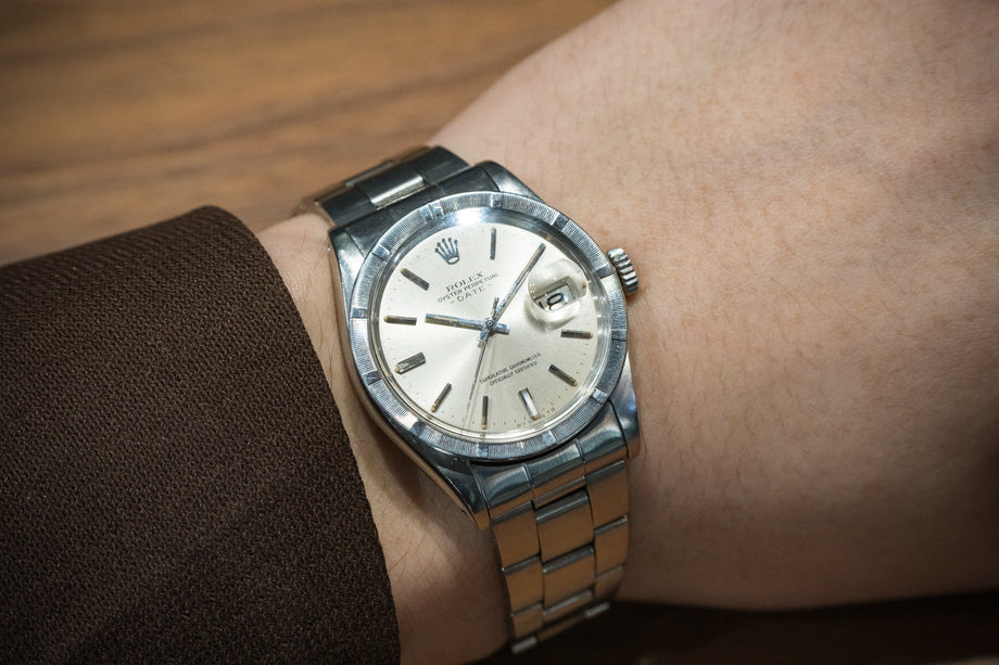 ROLEX オイスターパーペチュアル&デイト 1501 シルバー 3-1_a5773625-1972-4b2a-8270-
