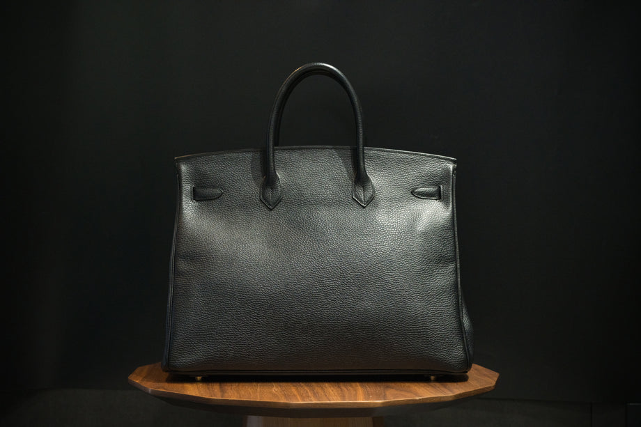 エルメス バーキン 40 ブラック アルデンヌ 1998年製 – 黒船時計古酒店