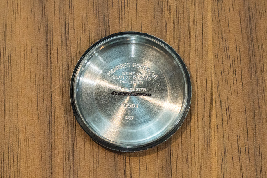 ロレックス オイスターパーペチュアルデイト 1501 エンジンターンド