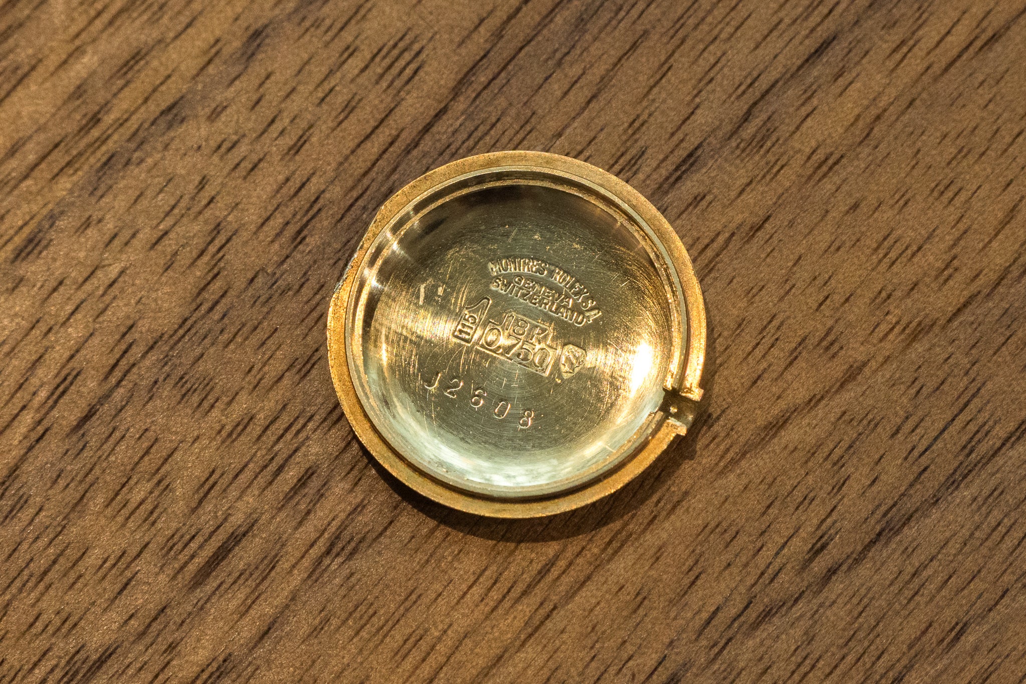 ロレックス ノンオイスター 18KYG金無垢 アンティーク ドレスウォッチ