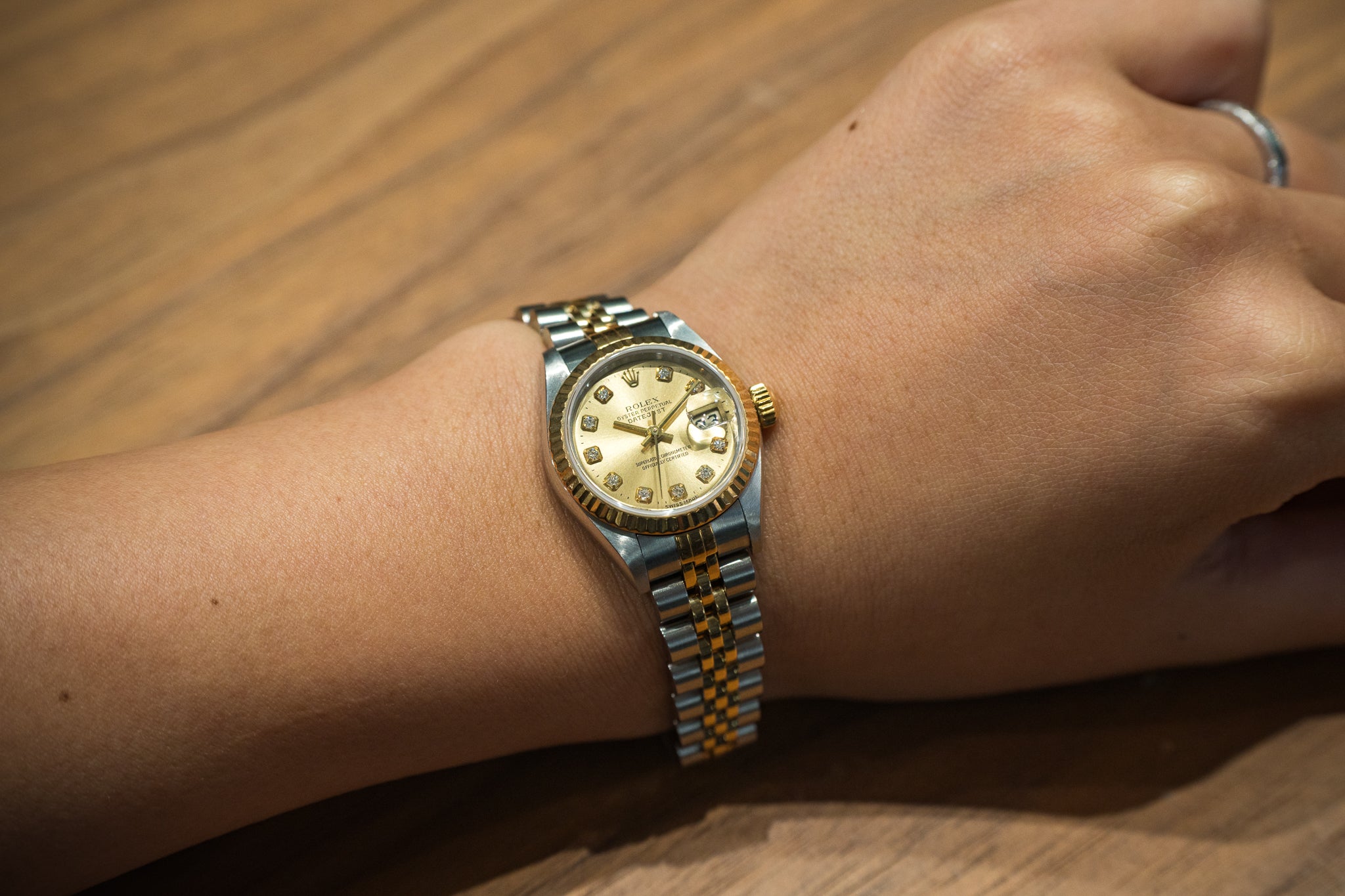 ロレックス ROLEX デイトジャスト 79173G 10P ダイア ロレックス デイトジャスト 10Pダイヤ 79173G 1998~1999年製