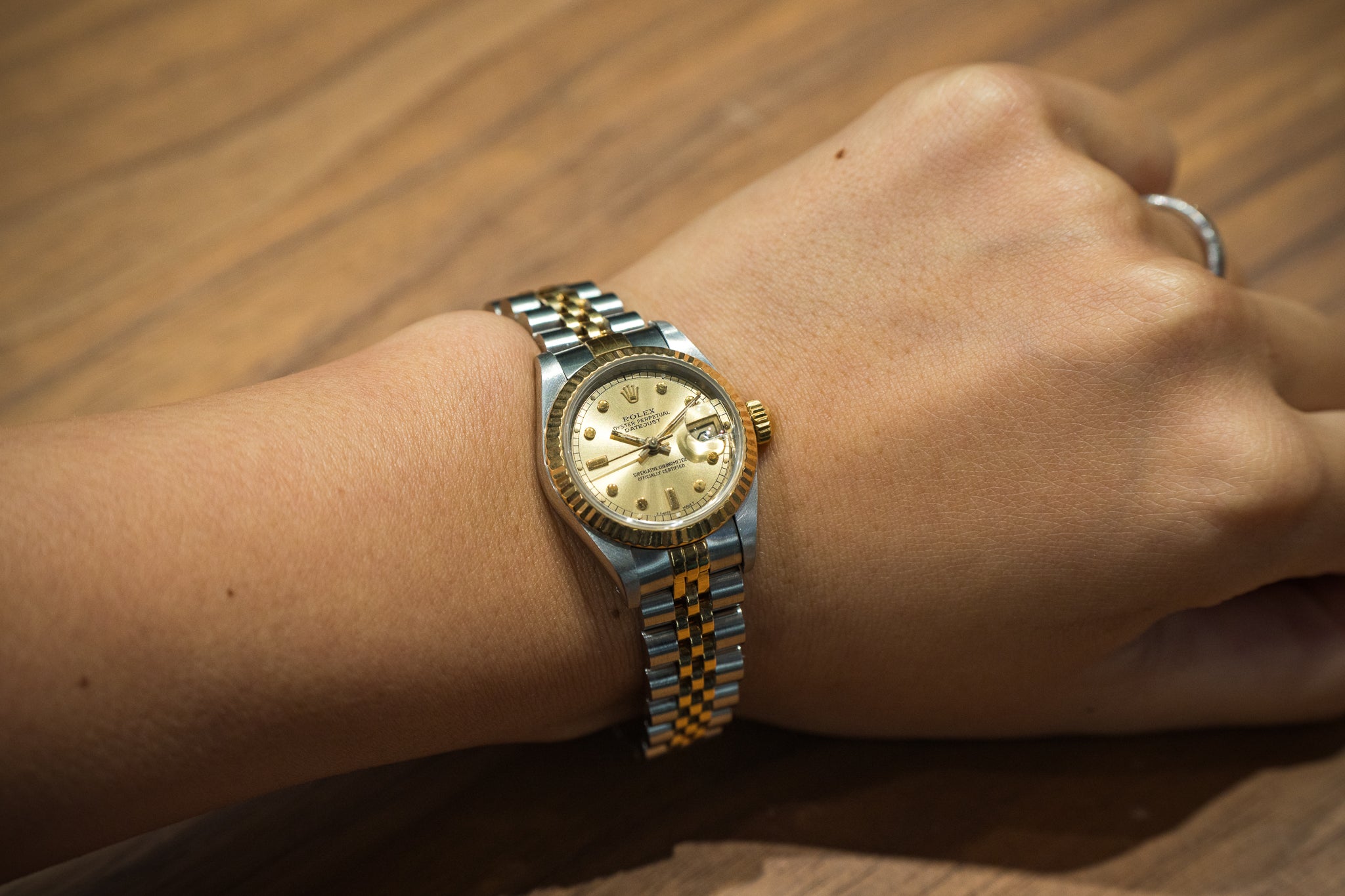 ROLEX デイトジャスト　モデルNo.69173 2コマ ROLEX デイトジャスト モデルNo.69173 2コマ - メルカリ