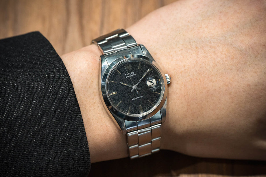 ROLEX  ロレックス　オイスターデイト　6694 ブラックダイアル 5-1_fd1f93bd-a505-4256-8f68-