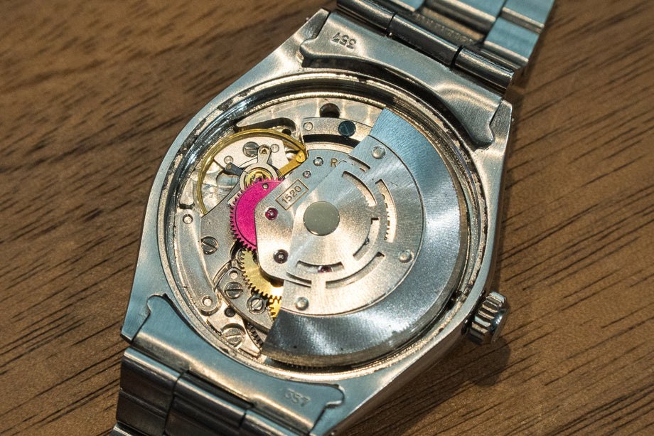 ロレックス エアキング メタリックグレーダイヤル 5500 1971年製