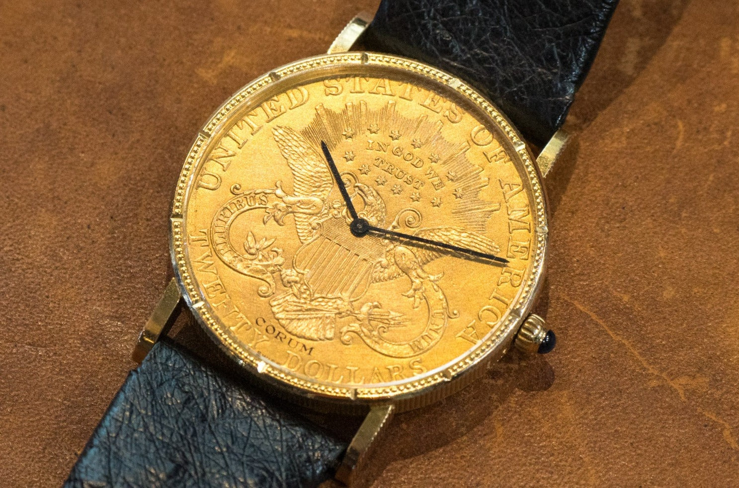 CORUM コルム コインウォッチ 18KYG 金無垢 1960年代 – 黒船時計