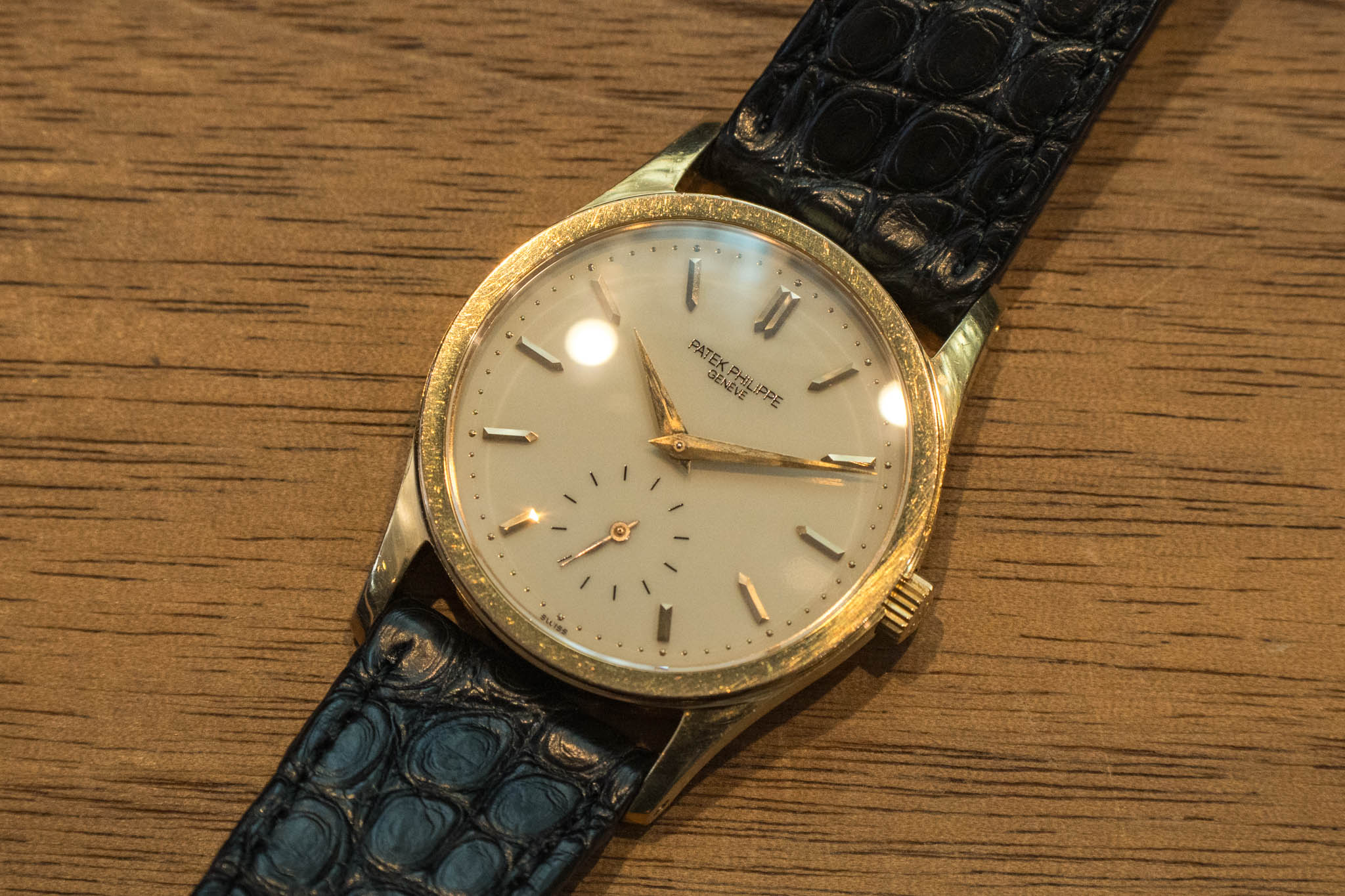 パテックフィリップ カラトラバ 18KYG金無垢 3796 Cal.215 1990年代製
