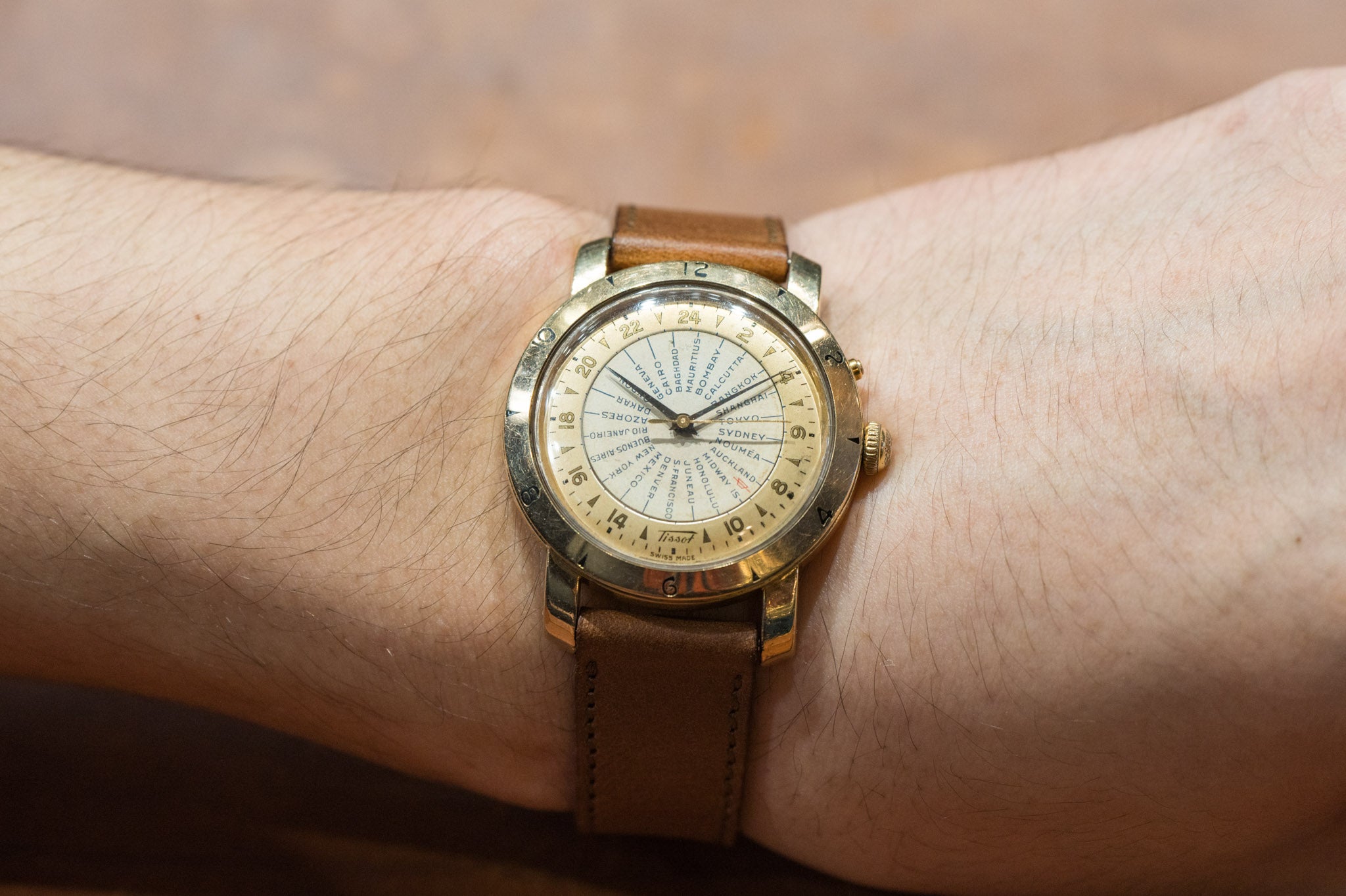 ティソ T-ナビゲーター 自動巻クロノグラフ tissot - 腕時計、アクセサリー