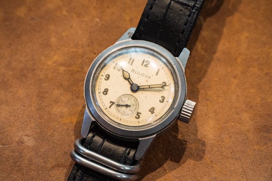 ブローバ　ビンテージ　ミリタリー ATメンズ腕時計　稼働品 BULOVA ORD.DEPT. USA ブローバ オードナンスデパートメント アメリカ