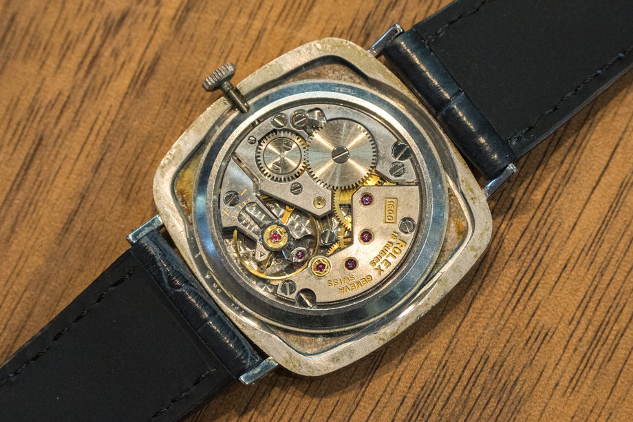 ロレックス チェリーニ 4084 18KWG金無垢 ブルーグラデーション