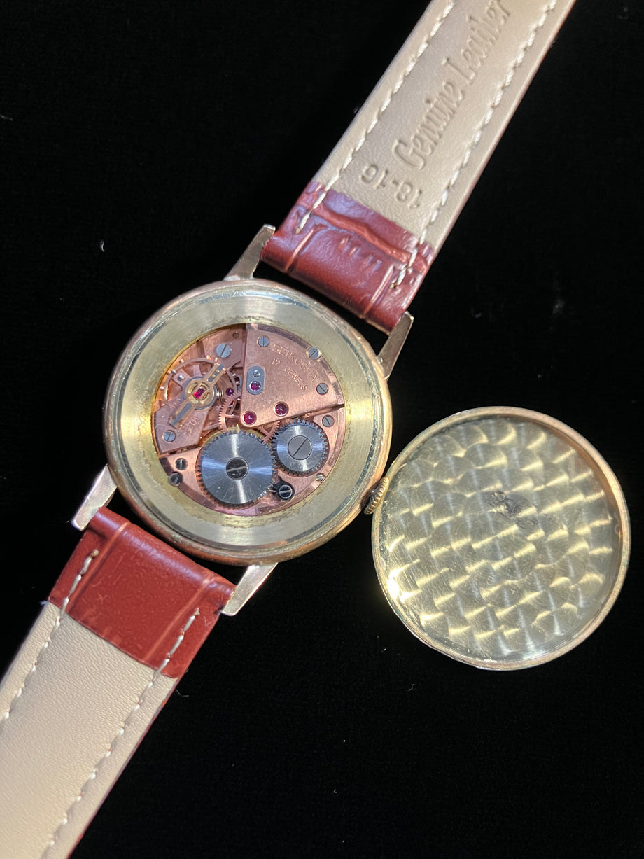 SEIKO SUPER セイコースーパー手巻き15石 赤機械 1956年製 セイコー スーパー 蛇S 赤機械 1956年製 – 黒船時計古酒店