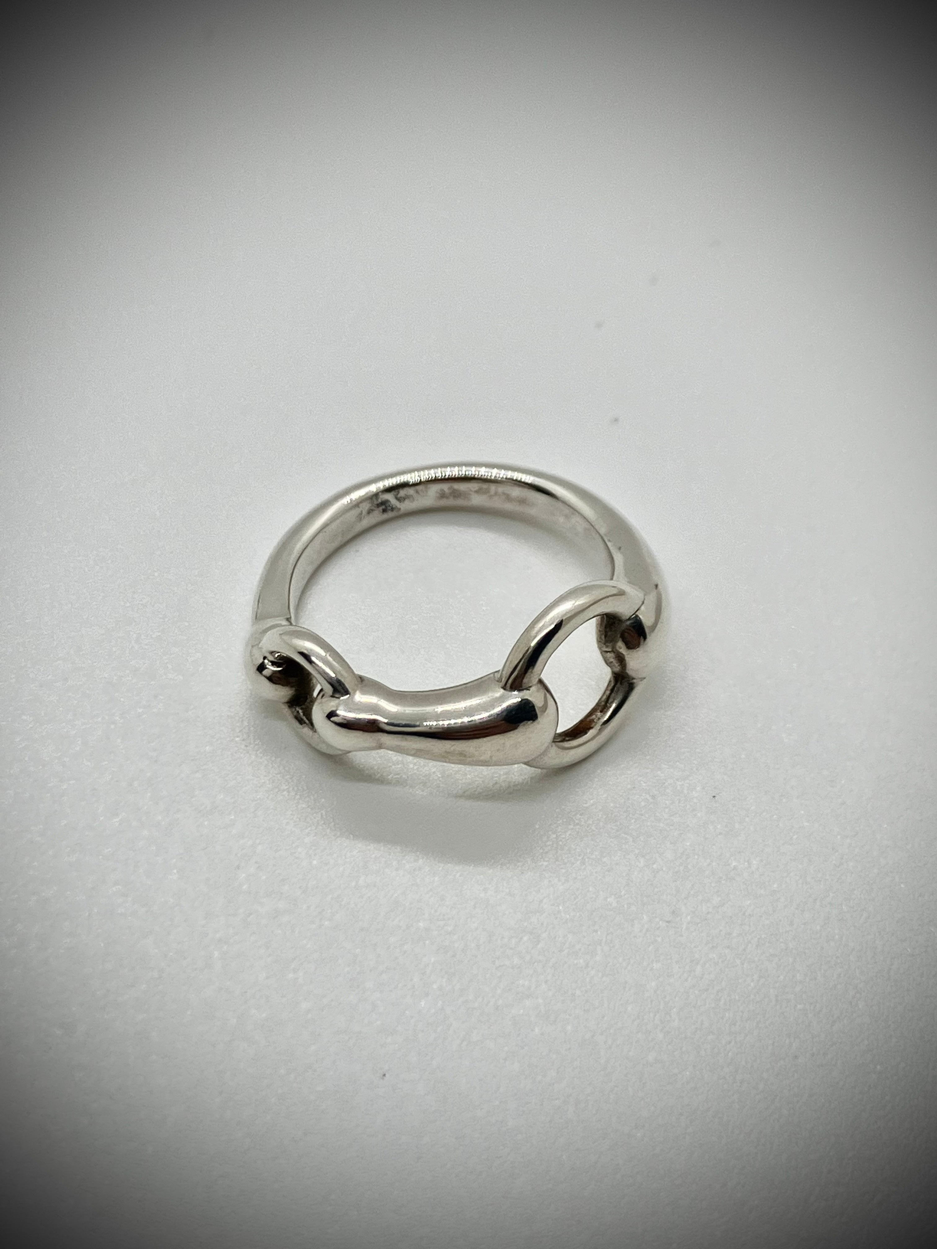 1980's エルメス ホースビット リング 10号 – 黒船時計古酒店