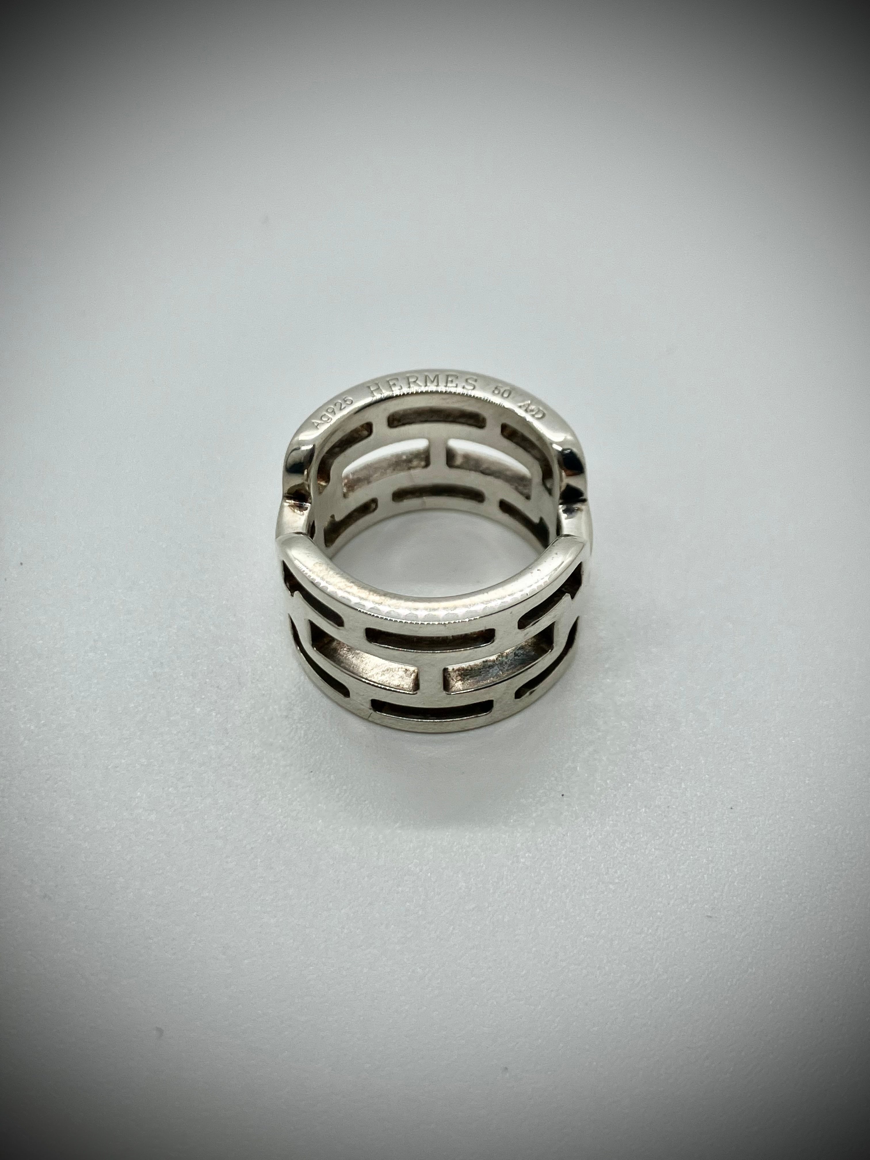 エルメス　エブリン　リング　50サイズ エルメス エブリン リング 50サイズ エルメス エブリン リング