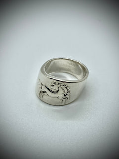 HERMES ヴィンテージリング HERMES - HERMES ヴィンテージ リング SV925 シルバー E2749の