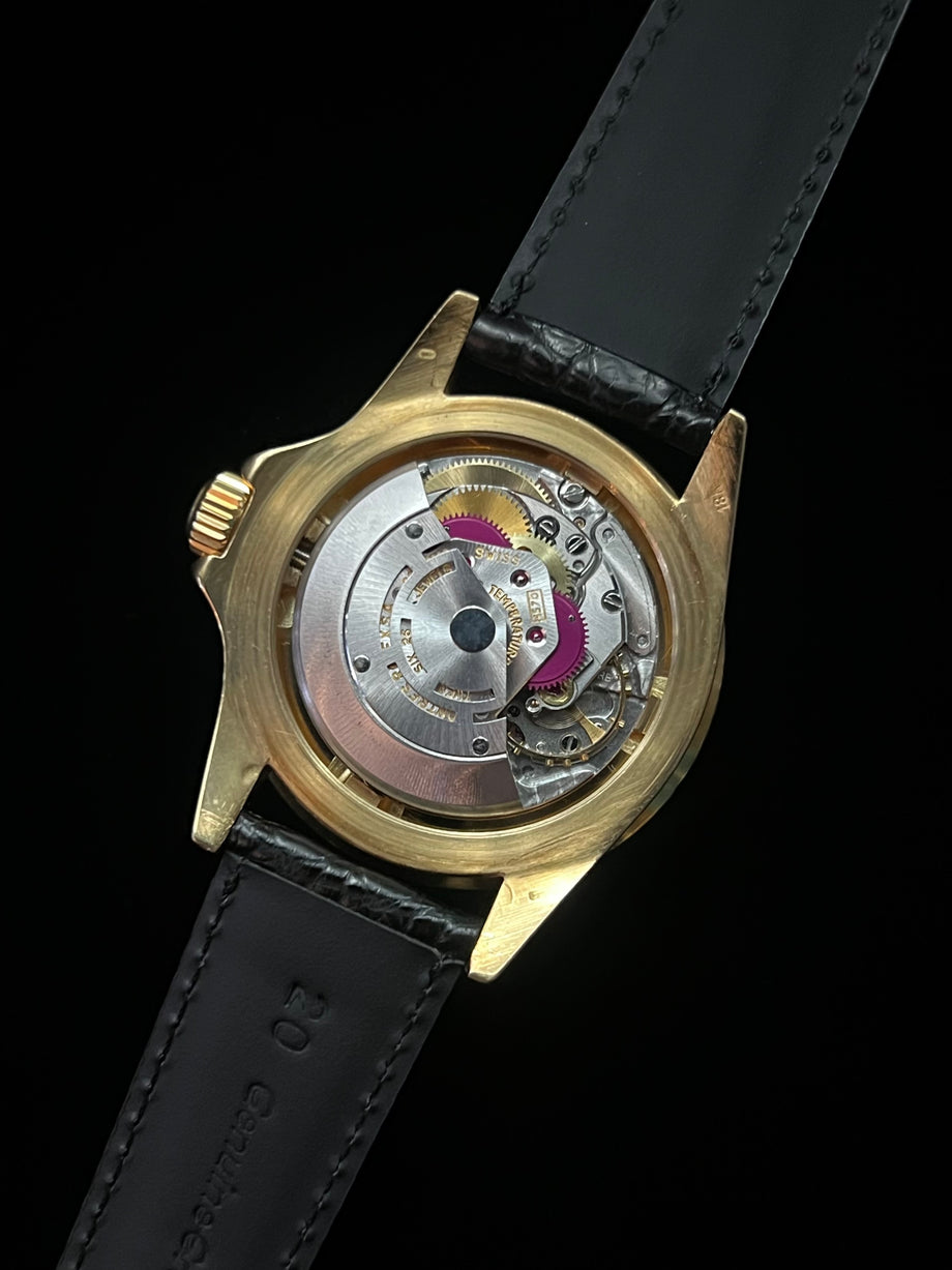 ロレックス 青サブ バイオレットチェンジ フジツボ 1680/8 18KYG金無垢